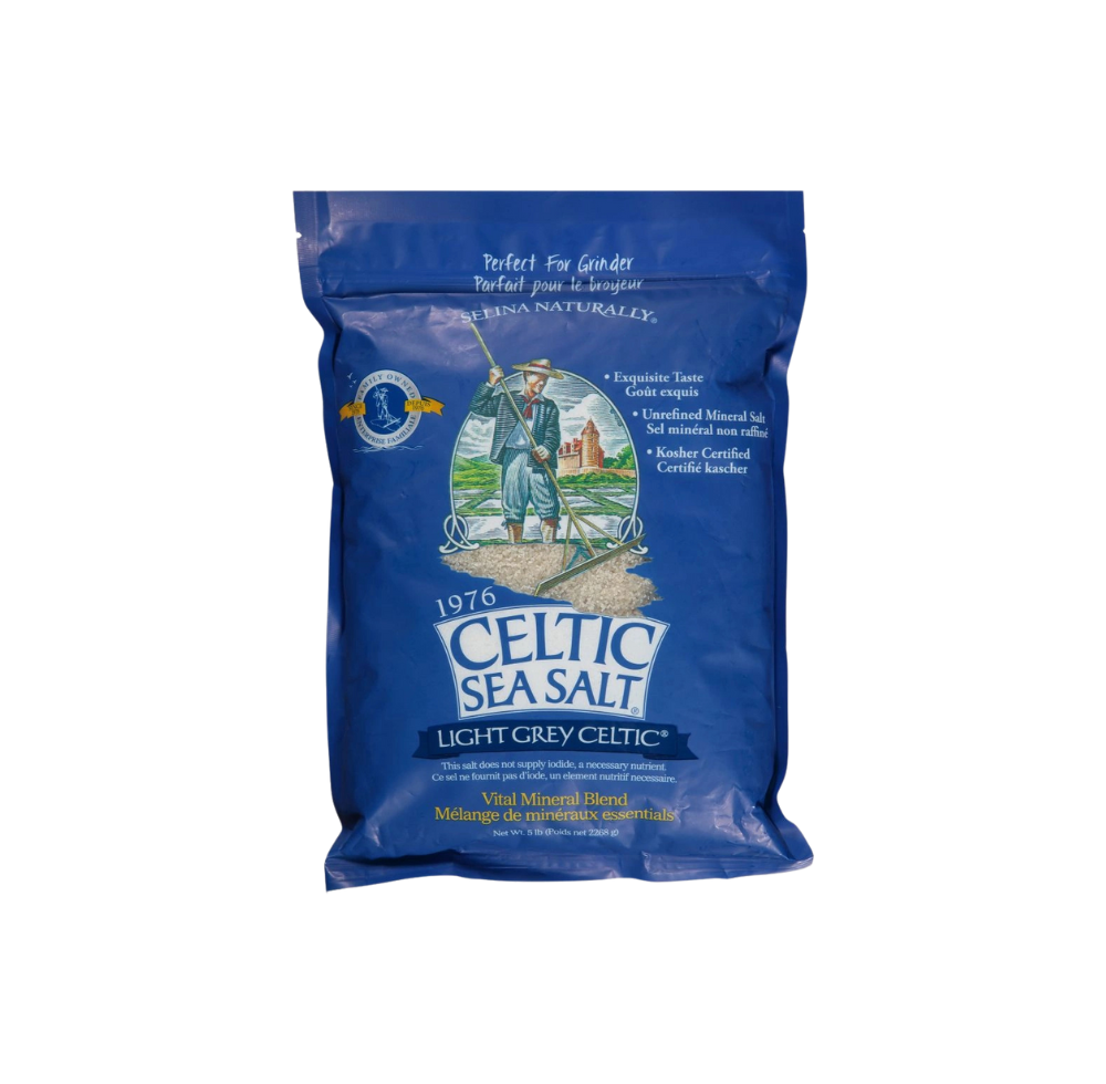 Celtic Sea Salt – Light Grey 5lb Bag wellzohealth