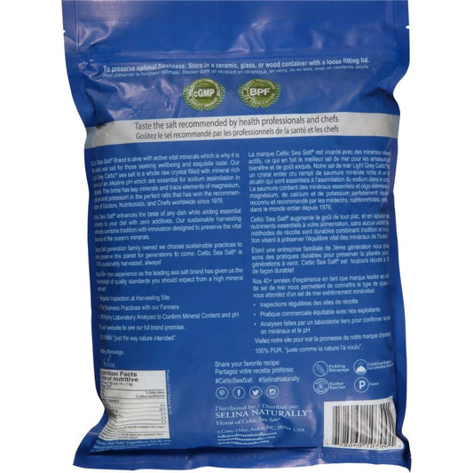 Celtic Sea Salt – Light Grey 5lb Bag wellzohealth